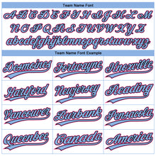 Load image into Gallery viewer, Custom White Light Blue Black-Pink Gradient Style Twinkle Star Two-Button Unisex Softball Jersey
