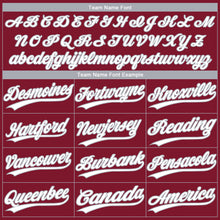 Laden Sie das Bild in den Galerie-Viewer, Custom Crimson White-Gray Gradient Style Twinkle Star Two-Button Unisex Softball Jersey
