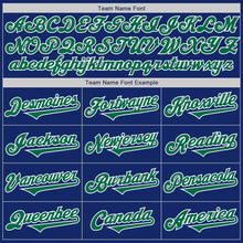 Charger l&#39;image dans la galerie, Custom Royal Kelly Green-White Authentic Two Tone Baseball Jersey
