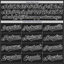 Laden Sie das Bild in den Galerie-Viewer, Custom Black White Authentic Two Tone Baseball Jersey
