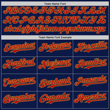 Load image into Gallery viewer, Custom Navy Red-Old Gold Digital Camo Two Tone Authentic Baseball Jersey
