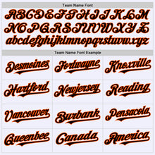 Laden Sie das Bild in den Galerie-Viewer, Custom White Black-Orange Mesh Authentic Throwback Baseball Jersey
