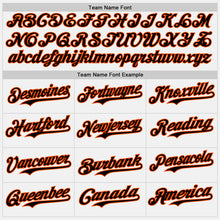 Загрузить изображение в средство просмотра галереи, Custom White Black Pinstripe Orange Authentic Baseball Jersey
