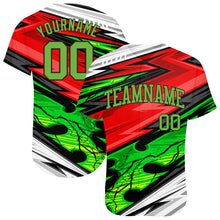 Load image into Gallery viewer, Custom 3D Pattern Design Abstract Pattern For Sport Team Authentic Baseball Jersey
