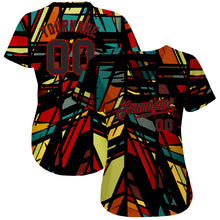 Load image into Gallery viewer, Custom 3D Pattern Design Lines Authentic Baseball Jersey
