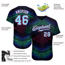 Laden Sie das Bild in den Galerie-Viewer, Custom 3D Pattern Design Lines Authentic Baseball Jersey
