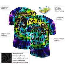 Laden Sie das Bild in den Galerie-Viewer, Custom 3D Pattern Design Leopard Performance T-Shirt

