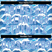 Load image into Gallery viewer, Custom 3D Pattern Design Waves Performance T-Shirt
