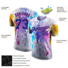 Load image into Gallery viewer, Custom 3D Pattern Design Watercolor Performance T-Shirt
