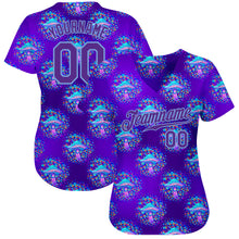 Загрузить изображение в средство просмотра галереи, Custom 3D Pattern Design Magic Mushrooms Psychedelic Hallucination Authentic Baseball Jersey
