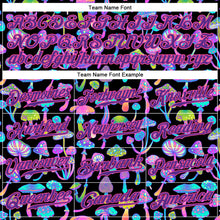 Загрузить изображение в средство просмотра галереи, Custom 3D Pattern Design Magic Mushrooms Psychedelic Hallucination Authentic Baseball Jersey
