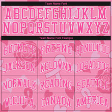 Загрузить изображение в средство просмотра галереи, Custom 3D Pink Ribbon Breast Cancer Awareness Month Women Health Care Support Authentic Baseball Jersey
