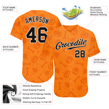Laden Sie das Bild in den Galerie-Viewer, Custom 3D Pattern Halloween Pumpkins Skulls Candies Spiders Authentic Baseball Jersey
