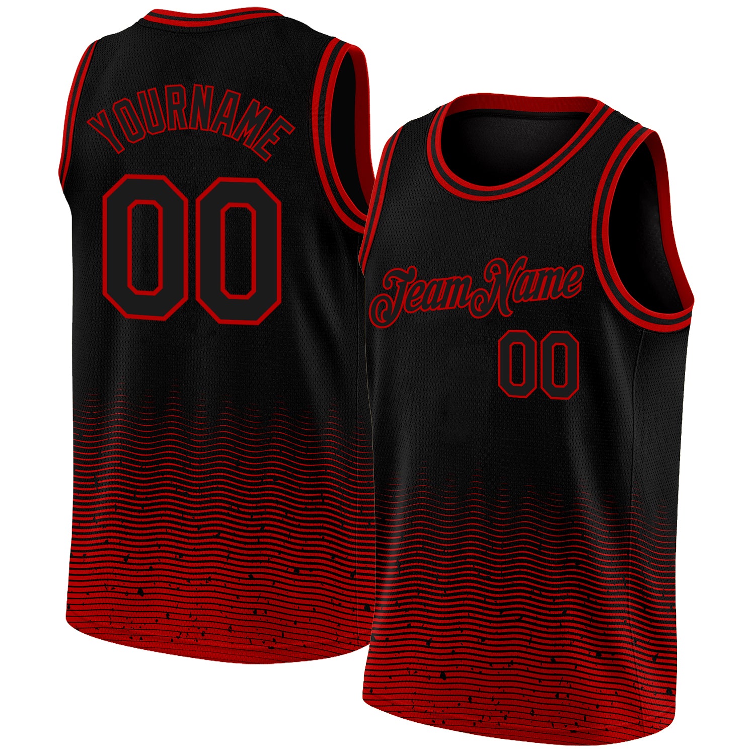 Red Basketball Jersey