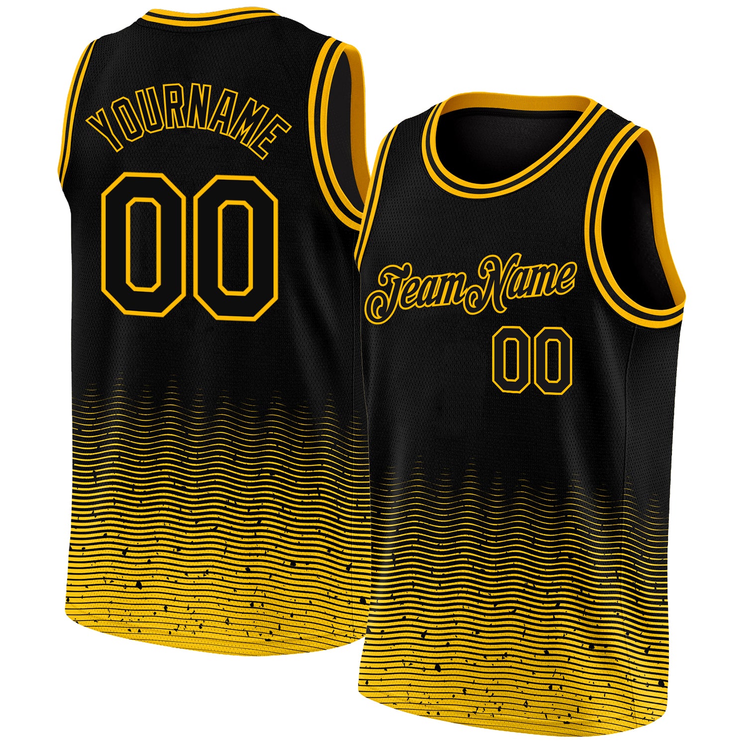 Cheap Custom White Black-Gold Authentic Split Fashion Basketball Jersey  Free Shipping – CustomJerseysPro