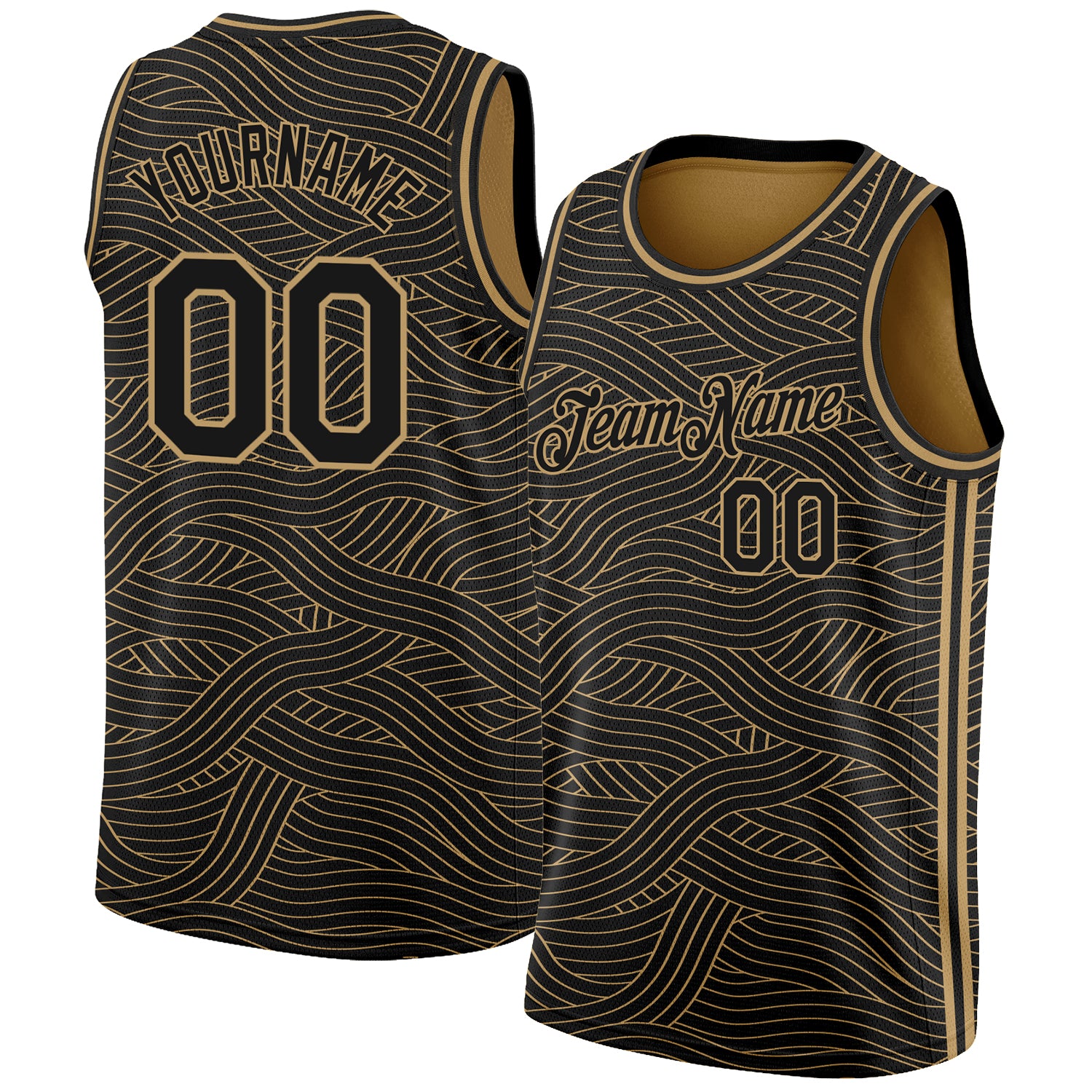 Sale Build Red Basketball Black Shorts Gold – CustomJerseysPro