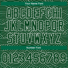 Загрузить изображение в средство просмотра галереи, Custom Green White Authentic City Edition Basketball Jersey
