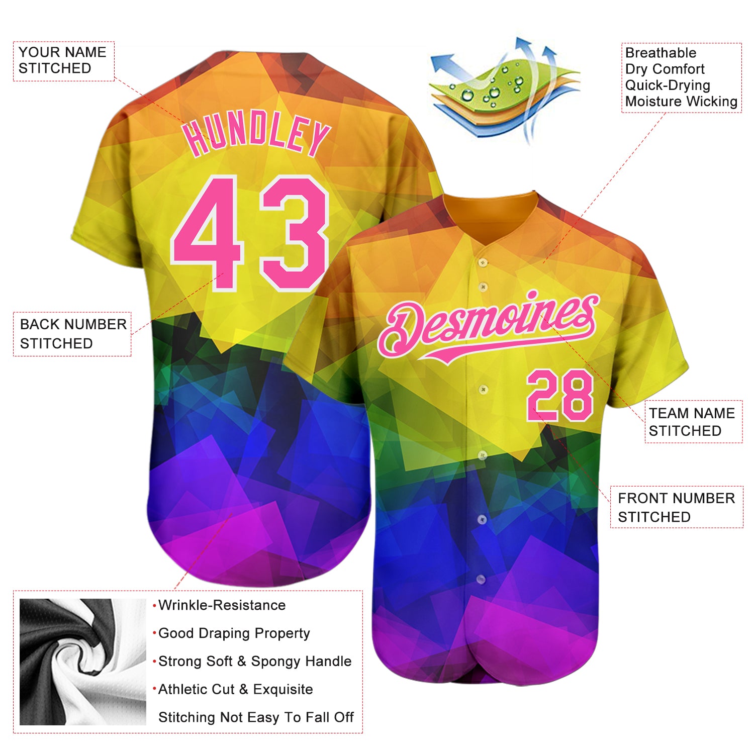 la pride jersey