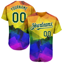 Load image into Gallery viewer, Custom Rainbow For Pride Month Love Is Love LGBT 3D Authentic Baseball Jersey
