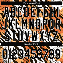 Charger l&#39;image dans la galerie, Custom Stitched Orange Black-White 3D Pattern Design Tiger Sports Pullover Sweatshirt Hoodie
