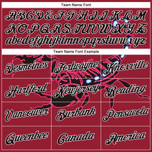 Загрузить изображение в средство просмотра галереи, Custom Stitched Cardinal Black-White 3D Pattern Design Scorpio Sports Pullover Sweatshirt Hoodie
