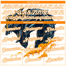 Загрузить изображение в средство просмотра галереи, Custom Stitched White Bay Orange 3D Pattern Design Fire Dragon Sports Pullover Sweatshirt Hoodie
