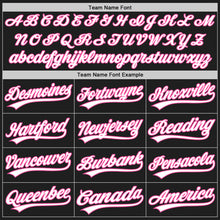 Charger l&#39;image dans la galerie, Custom Graffiti Pattern Black Kelly Green-Pink 3D Scratch Authentic Baseball Jersey

