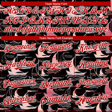 Laden Sie das Bild in den Galerie-Viewer, Custom Black Red-White 3D Pattern Design Sailing Boats Authentic Baseball Jersey
