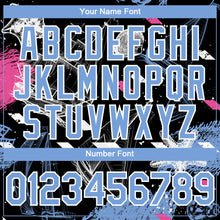 Загрузить изображение в средство просмотра галереи, Custom Black Light Blue-White 3D Pattern Design Sailing Boats Authentic Baseball Jersey
