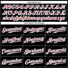 Charger l&#39;image dans la galerie, Custom Black White-Teal Authentic Baseball Jersey
