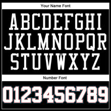 Charger l&#39;image dans la galerie, Custom Black White-Teal Authentic Baseball Jersey
