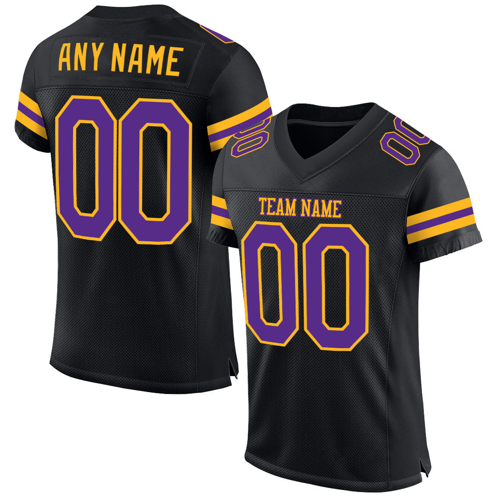 football black purple jersey