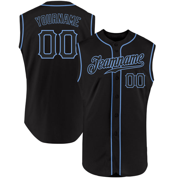 Pinstripe Baseball Uniform - Sleeveless Full-Button Jersey