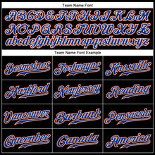 Загрузить изображение в средство просмотра галереи, Custom Black Royal-Orange Authentic Sleeveless Baseball Jersey
