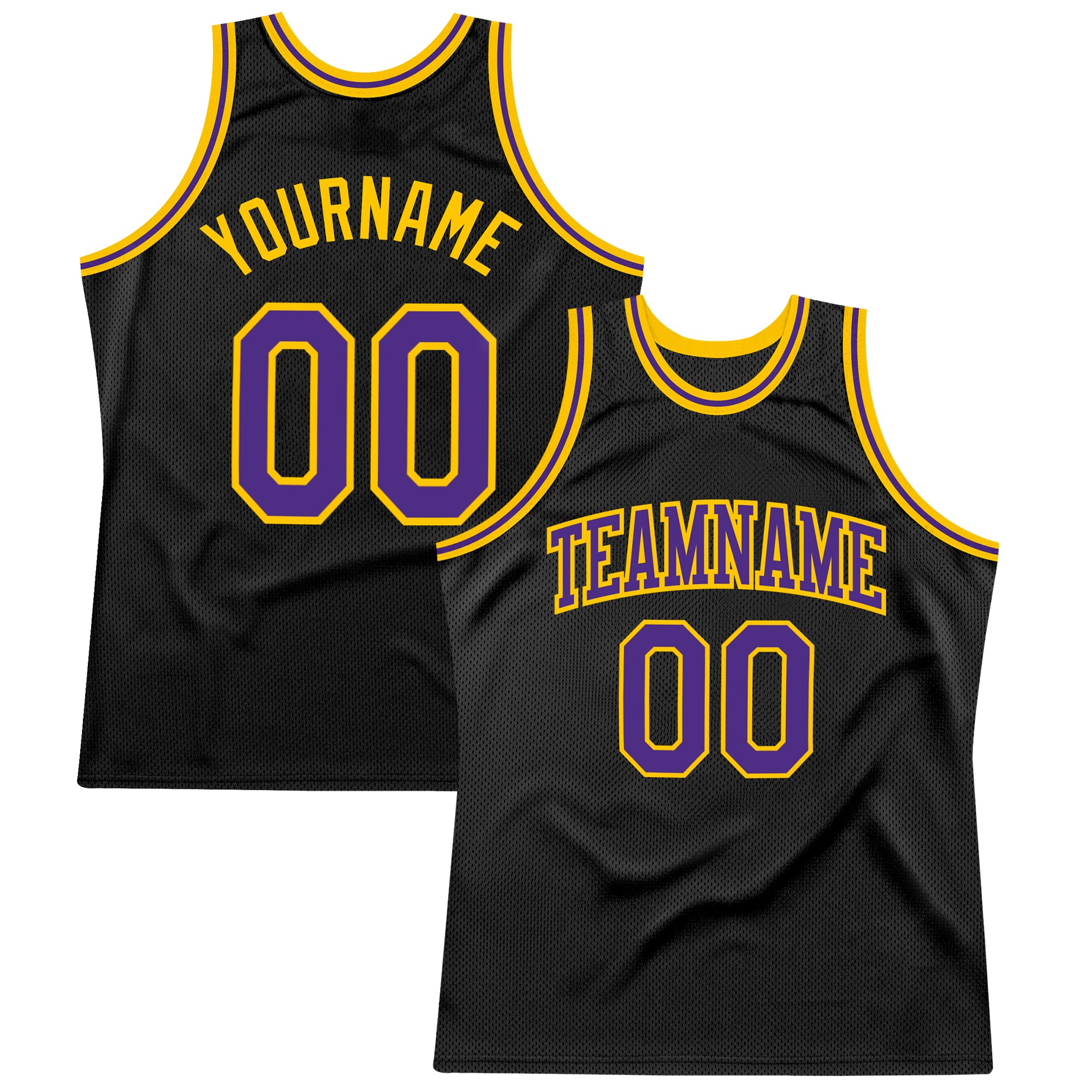 lakers jersey black purple