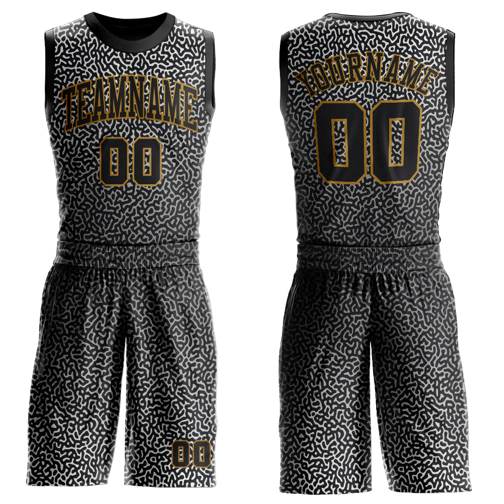 Cheap Custom Black Old Gold Authentic City Edition Basketball Jersey Free  Shipping – CustomJerseysPro