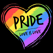 Laden Sie das Bild in den Galerie-Viewer, Custom Black Purple-Light Blue Rainbow Colored Heart For Pride Love Is Love LGBT Authentic Baseball Jersey
