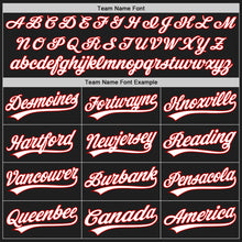 Charger l&#39;image dans la galerie, Custom Black White-Red Authentic Baseball Jersey
