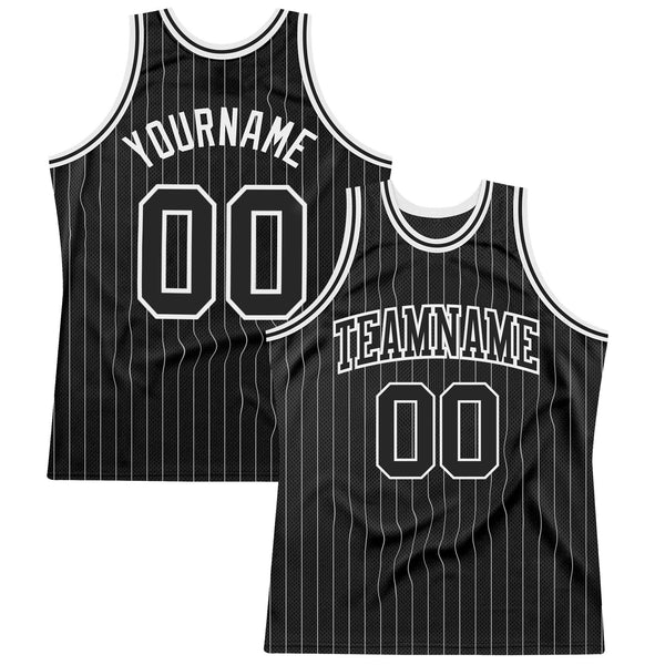 Cheap Custom Red White Pinstripe Black-Old Gold Authentic Basketball Jersey  Free Shipping – CustomJerseysPro