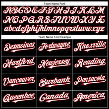 Charger l&#39;image dans la galerie, Custom Black White-Red Authentic Baseball Jersey
