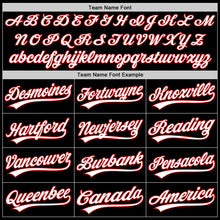 Laden Sie das Bild in den Galerie-Viewer, Custom Black White-Red Authentic Throwback Baseball Jersey
