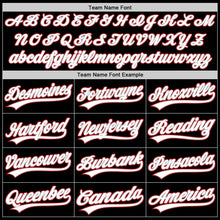 Charger l&#39;image dans la galerie, Custom Black Gray-Red Authentic Throwback Baseball Jersey
