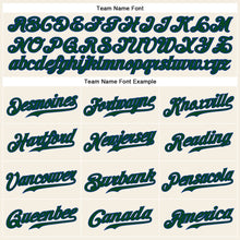 Load image into Gallery viewer, Custom Cream Green-Royal Authentic Sleeveless Baseball Jersey
