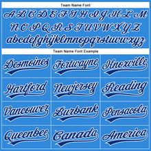 Загрузить изображение в средство просмотра галереи, Custom Electric Blue Royal-White Authentic Baseball Jersey
