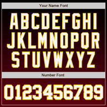 Загрузить изображение в средство просмотра галереи, Custom Black White-Crimson Authentic Fade Fashion Baseball Jersey
