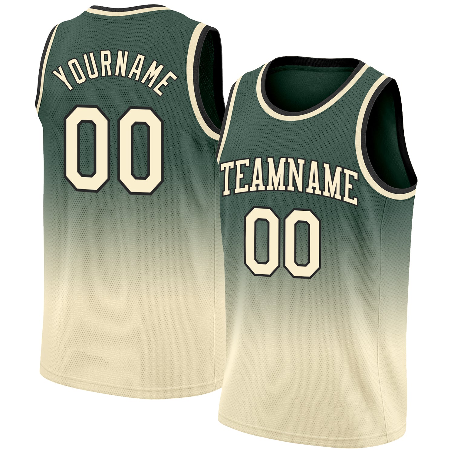 Cheap Custom Hunter Green Gold-Black Authentic Throwback Basketball Jersey  Free Shipping – CustomJerseysPro