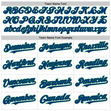 Charger l&#39;image dans la galerie, Custom White Pinstripe Royal-Kelly Green Authentic Fade Fashion Baseball Jersey
