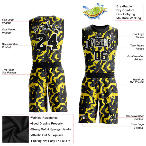 Cheap Custom Gold Black Pinstripe Green-Cream Authentic Basketball Jersey  Free Shipping – CustomJerseysPro
