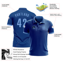 Laden Sie das Bild in den Galerie-Viewer, Custom Royal Light Blue Performance Golf Polo Shirt
