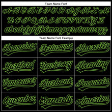 Laden Sie das Bild in den Galerie-Viewer, Custom Black Black-Neon Green Performance Vapor Golf Polo Shirt
